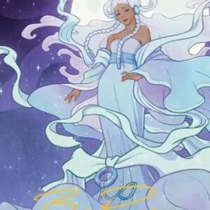 Magic: The Gathering Art Series: Yue, the Moon Spirit