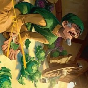 Magic: The Gathering Art Series: Unlucky Cabbage Merchant