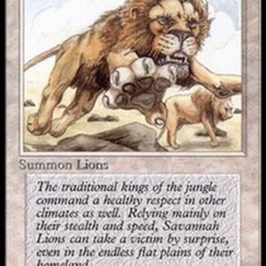 Magic: The Gathering Savannah Lions