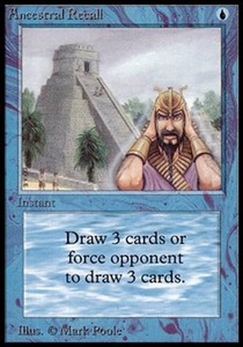 Magic: The Gathering Ancestral Recall