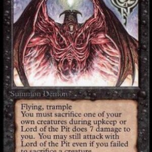 Magic: The Gathering Lord of the Pit