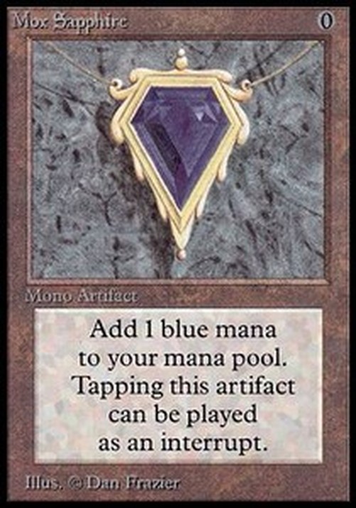 Magic: The Gathering Mox Sapphire