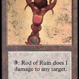 Magic: The Gathering Rod of Ruin