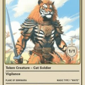 Magic: The Gathering Cat Soldier Token