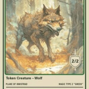 Magic: The Gathering Wolf Token