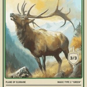 Magic: The Gathering Elk Token