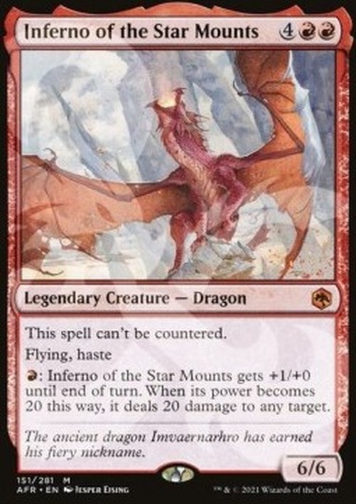 Magic: The Gathering Inferno of the Star Mounts