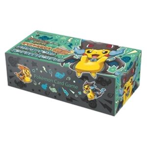 Pokemon Mega Charizard X Poncho-wearing Pikachu Special Box