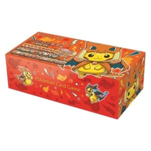 Pokemon Mega Charizard Y Poncho-wearing Pikachu Special Box