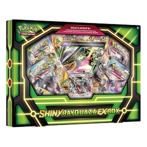 Pokemon Shiny Rayquaza EX Box