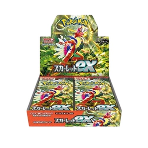 Pokemon Scarlet ex Booster Box Korean