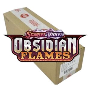 Pokemon Obsidian Flames 6 Booster Box Case French