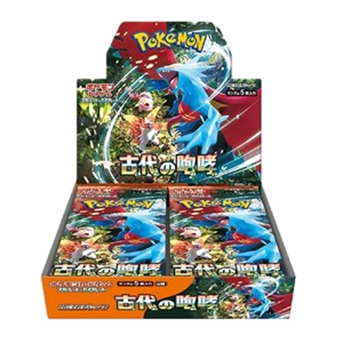 Pokemon Ancient Roar Booster Box Korean