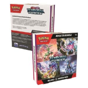 Pokemon Temporal Forces Booster Bundle Pokemon Center Version