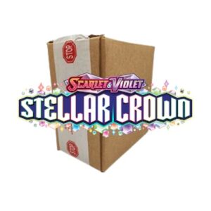Pokemon Stellar Crown 24 Sleeved Booster Case