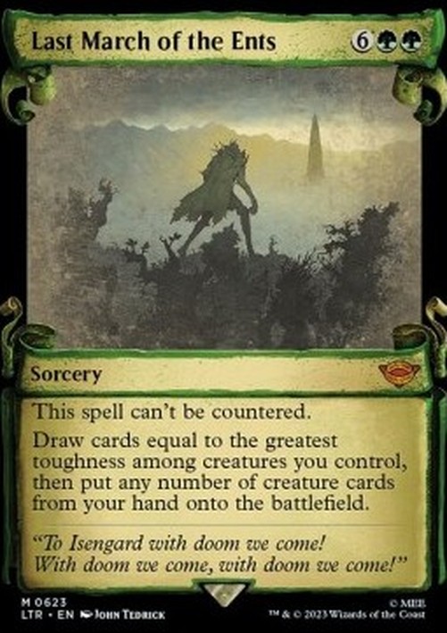 Magic: The Gathering Last March of the Ents