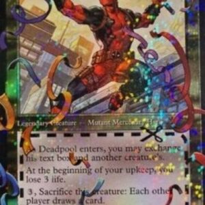 Magic: The Gathering Deadpool, Trading Card