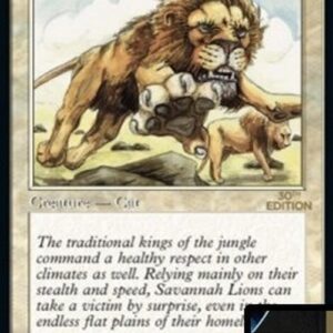 Magic: The Gathering Savannah Lions