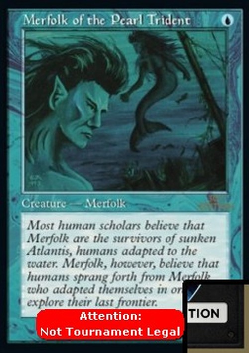 Magic: The Gathering Merfolk of the Pearl Trident