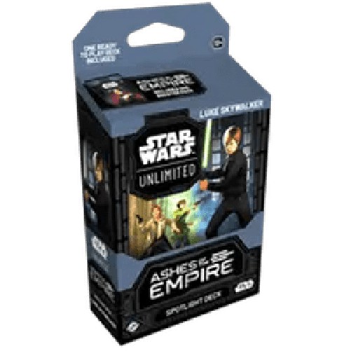 Star Wars Unlimited ASH Ashes of the Empire: Spotlight Deck: Luke Skywalker