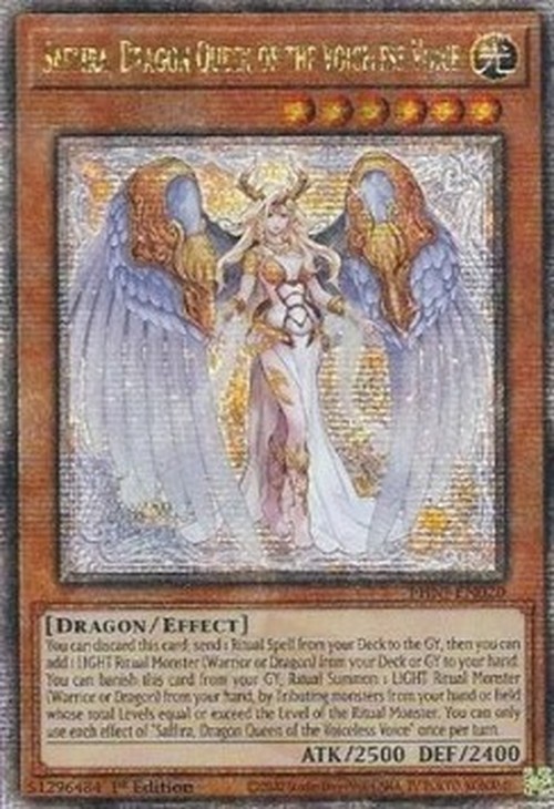 Yu-Gi-Oh! Saffira, Dragon Queen of the Voiceless Voice