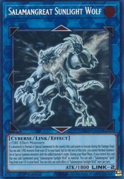 Yu-Gi-Oh! Salamangreat Sunlight Wolf