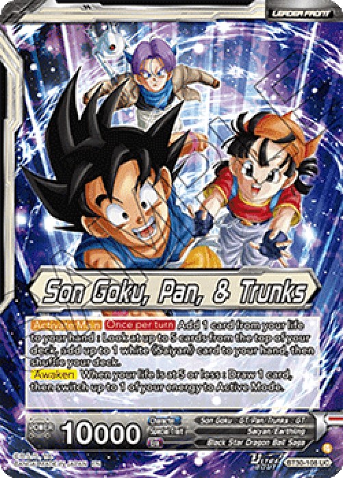 Dragon Ball Super Son Goku, Pan, & Trunks // Son Goku, Pan, & Trunks, Excit