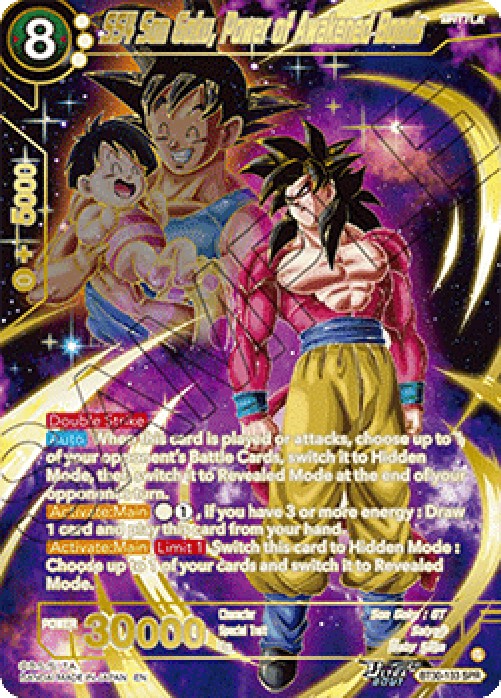 Dragon Ball Super SS4 Son Goku, Power of Awakened Bonds
