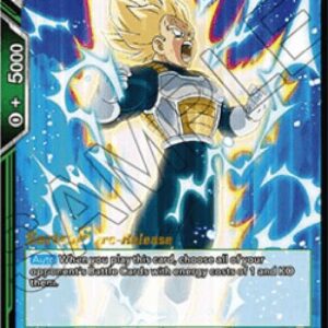 Dragon Ball Super SS Vegeta, Exploding with Energy