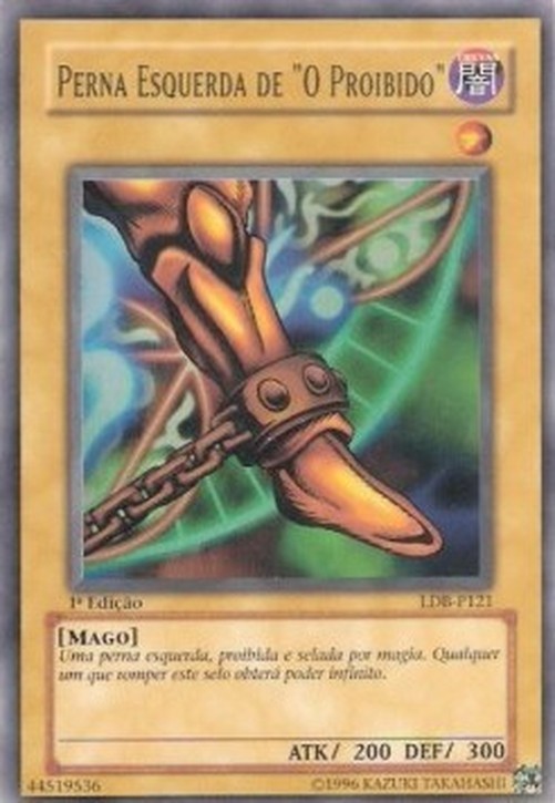 Yu-Gi-Oh! Left Leg of the Forbidden One