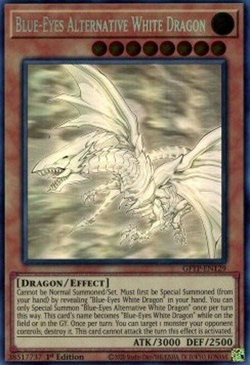Yu-Gi-Oh! Blue-Eyes Alternative White Dragon