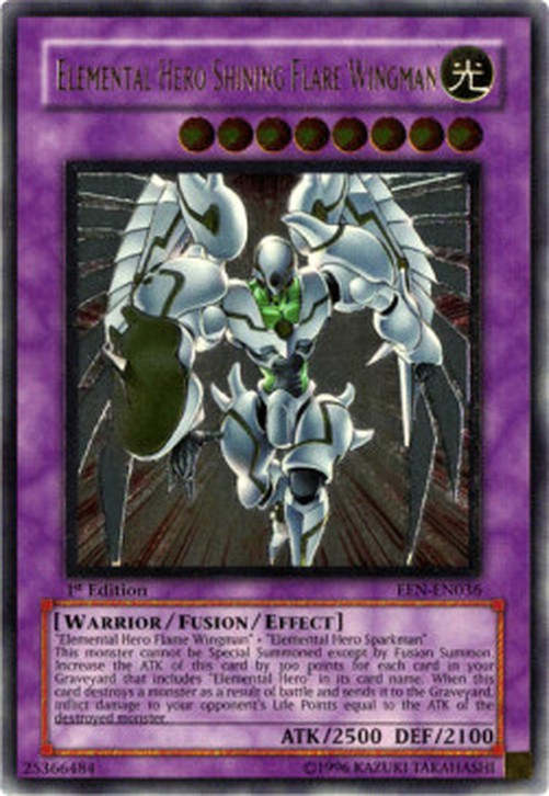 Yu-Gi-Oh! Elemental HERO Shining Flare Wingman