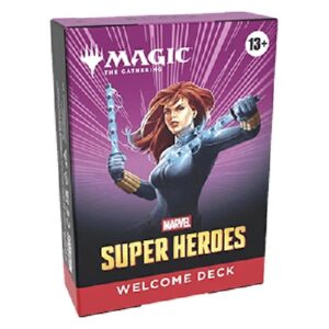 Magic: The Gathering Marvel Super Heroes Welcome Deck: Black Deck