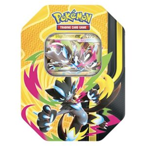 Pokemon Mega Forces Tins: Mega Zeraora ex Tin