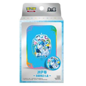 Pokemon .5C: Terastal Gathering Glaceon Tin Collection Box