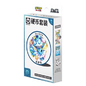 Pokemon .5C: Terastal Gathering Vaporeon Coin Set