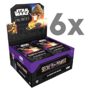 Star Wars Unlimited SEC Secrets of Power Case (6x Booster Box)