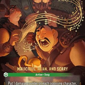 Lorcana Malicious, Mean, and Scary