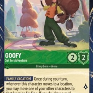 Lorcana Goofy - Set for Adventure