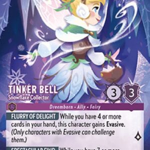 Lorcana Tinker Bell - Snowflake Collector