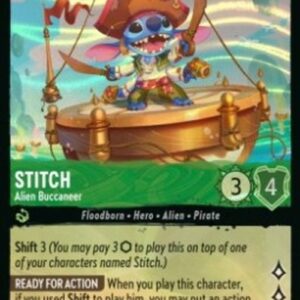 Lorcana Stitch - Alien Buccaneer