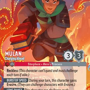 Lorcana Mulan - Charging Ahead