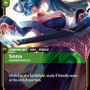 Riftbound OGN Sona, Harmonious