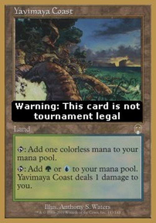 Magic: The Gathering Yavimaya Coast