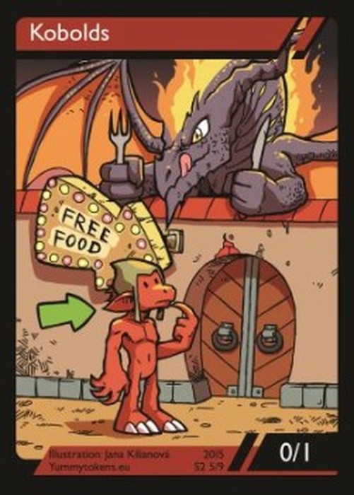 Magic: The Gathering Kobold Token