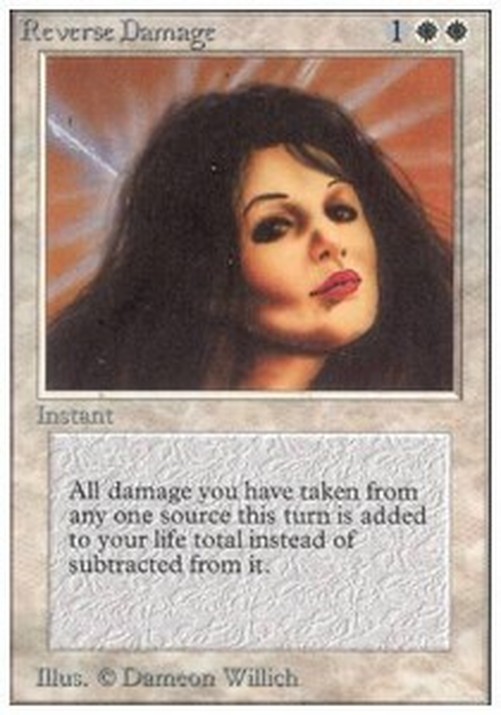 Magic: The Gathering Reverse Damage