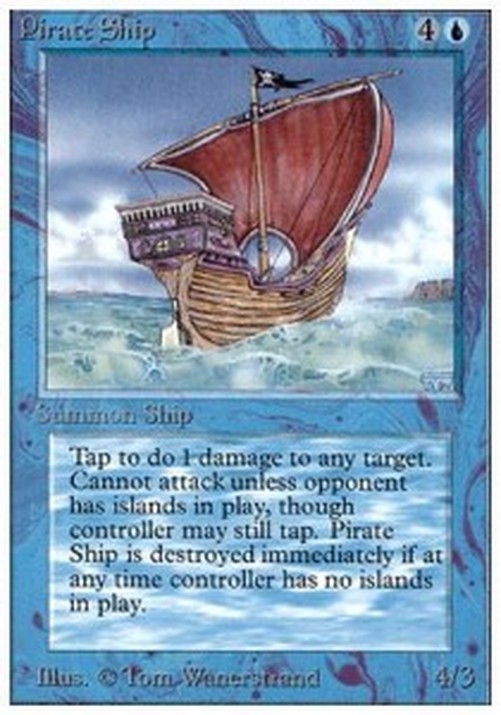 Magic: The Gathering Pirate Ship