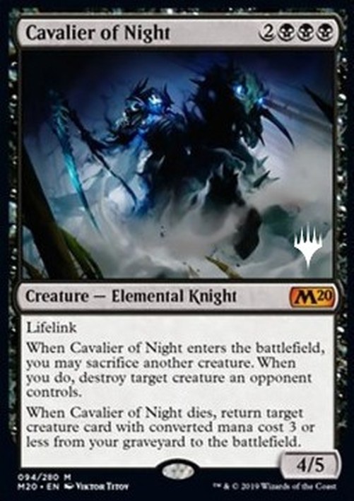 Magic: The Gathering Cavalier of Night