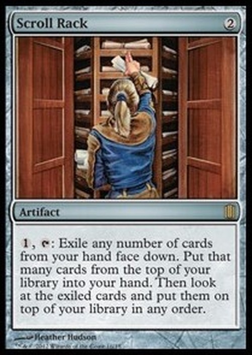 Magic: The Gathering Scroll Rack