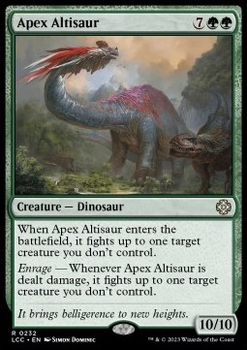 Magic: The Gathering Apex Altisaur